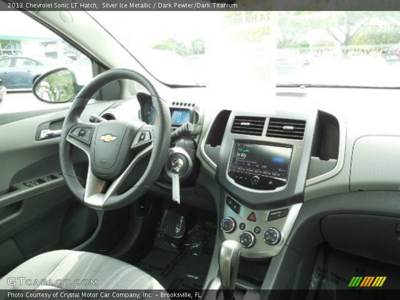 Silver Ice Metallic / Dark Pewter/Dark Titanium 2013 Chevrolet Sonic LT Hatch