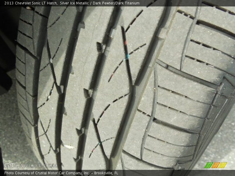 Silver Ice Metallic / Dark Pewter/Dark Titanium 2013 Chevrolet Sonic LT Hatch