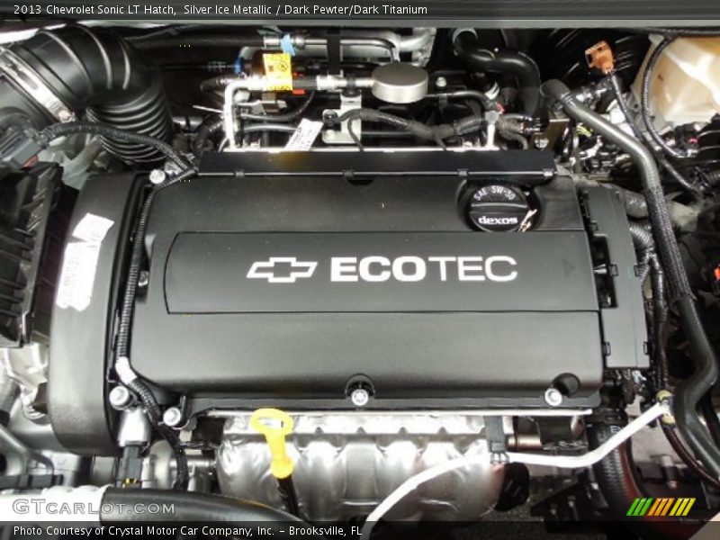 Silver Ice Metallic / Dark Pewter/Dark Titanium 2013 Chevrolet Sonic LT Hatch