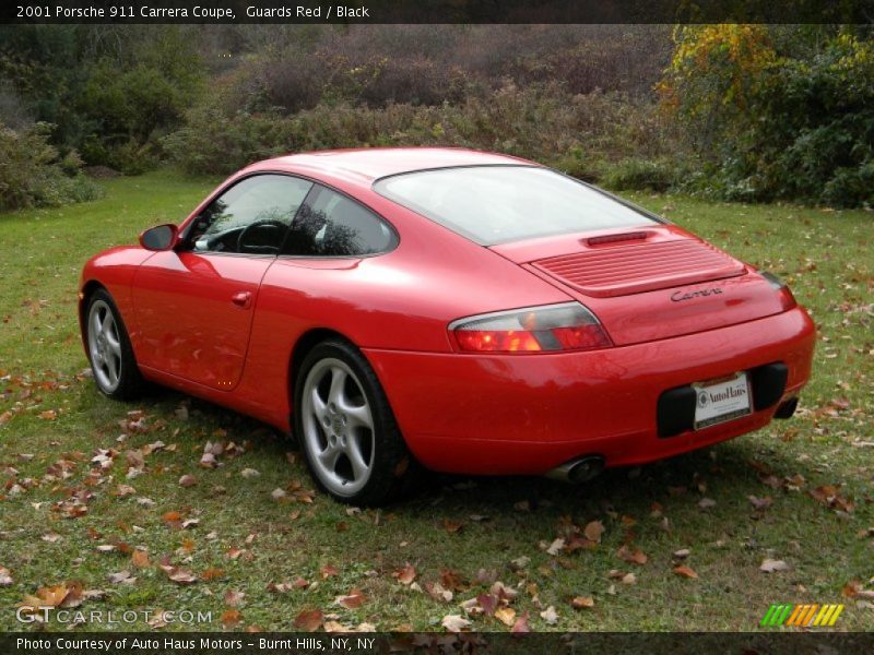 Guards Red / Black 2001 Porsche 911 Carrera Coupe