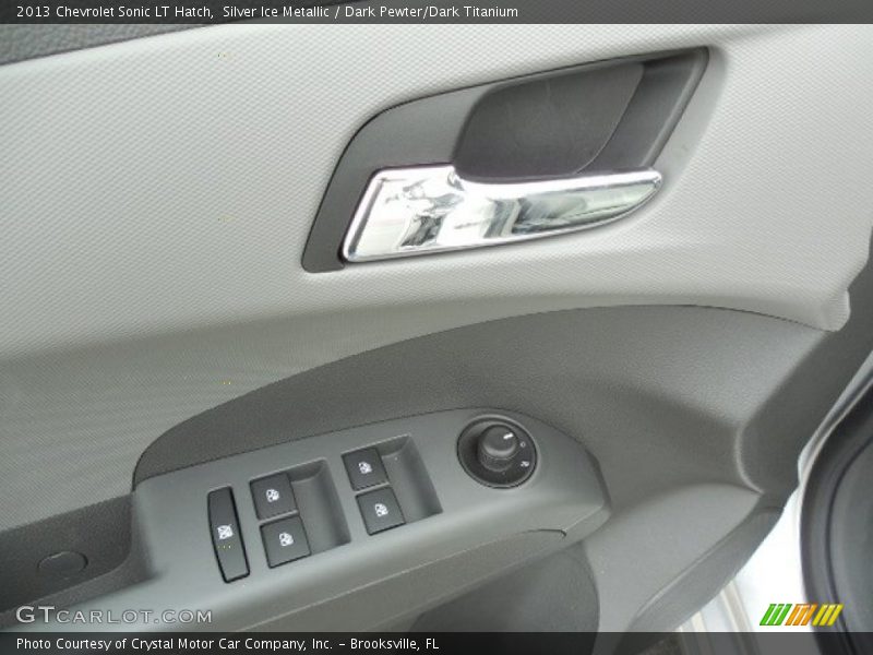 Silver Ice Metallic / Dark Pewter/Dark Titanium 2013 Chevrolet Sonic LT Hatch