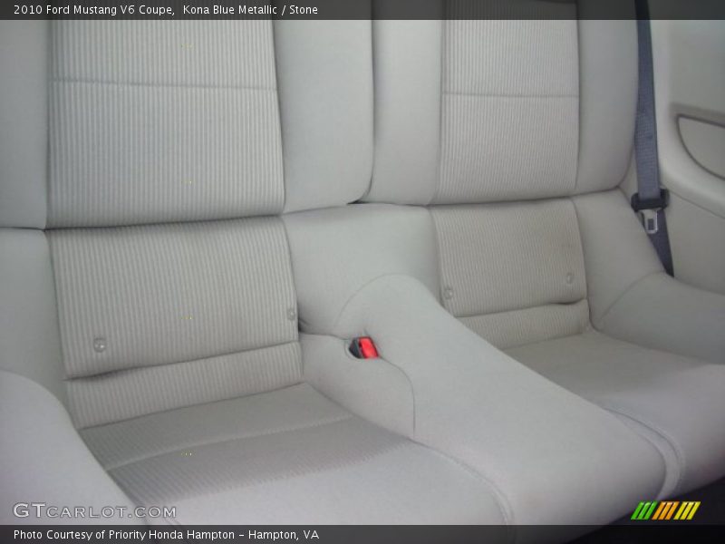 Kona Blue Metallic / Stone 2010 Ford Mustang V6 Coupe