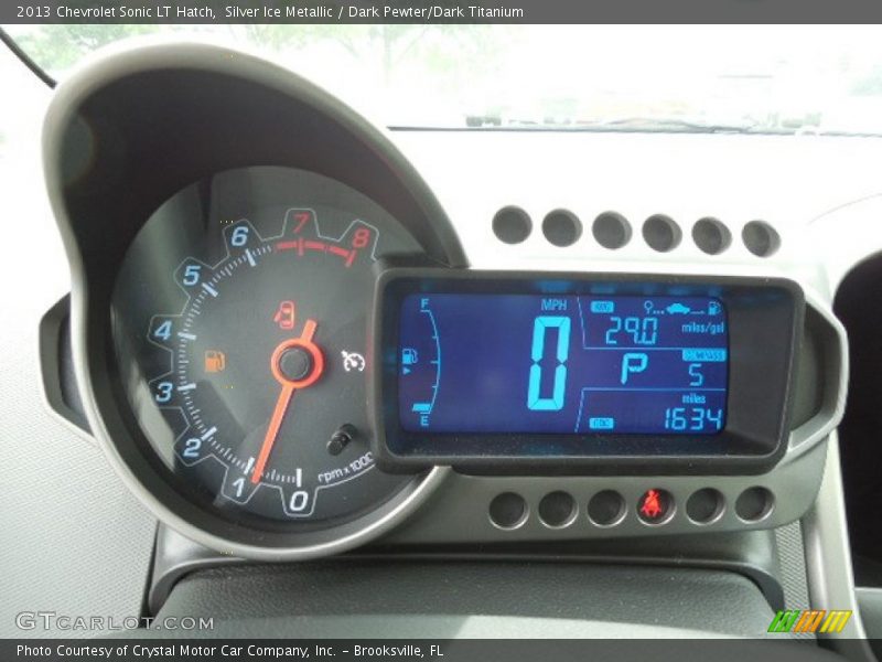 Silver Ice Metallic / Dark Pewter/Dark Titanium 2013 Chevrolet Sonic LT Hatch