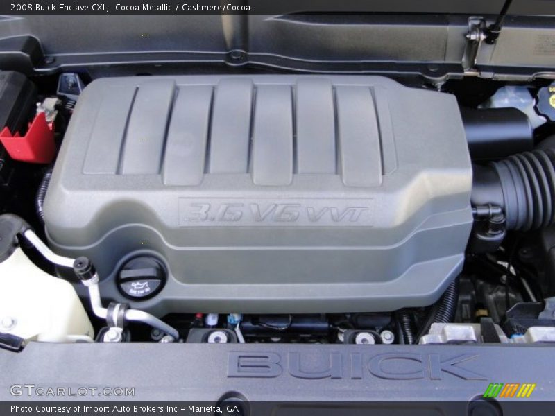 Cocoa Metallic / Cashmere/Cocoa 2008 Buick Enclave CXL
