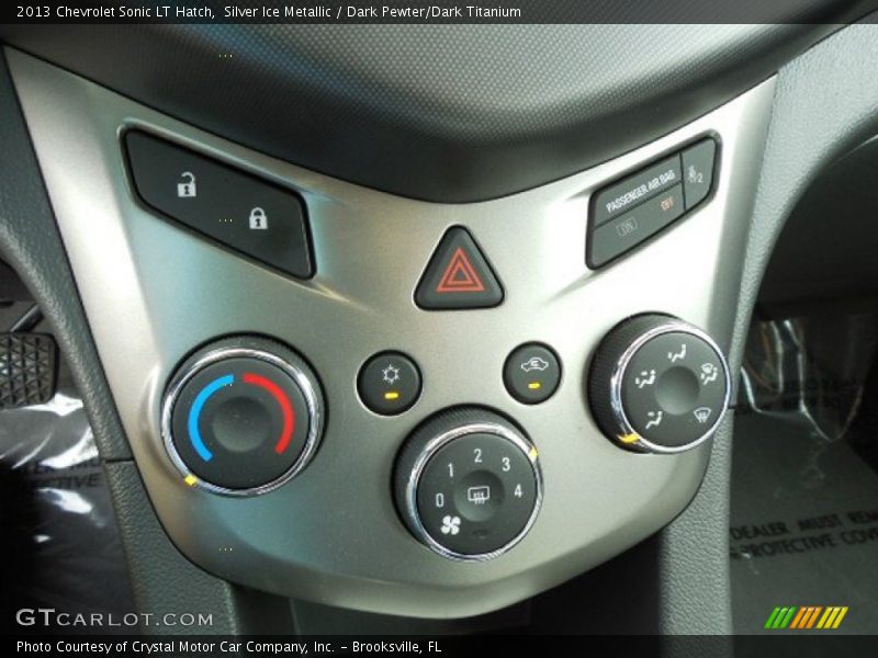 Silver Ice Metallic / Dark Pewter/Dark Titanium 2013 Chevrolet Sonic LT Hatch