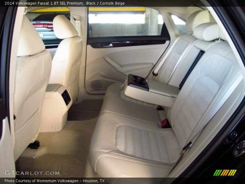 Black / Cornsilk Beige 2014 Volkswagen Passat 1.8T SEL Premium