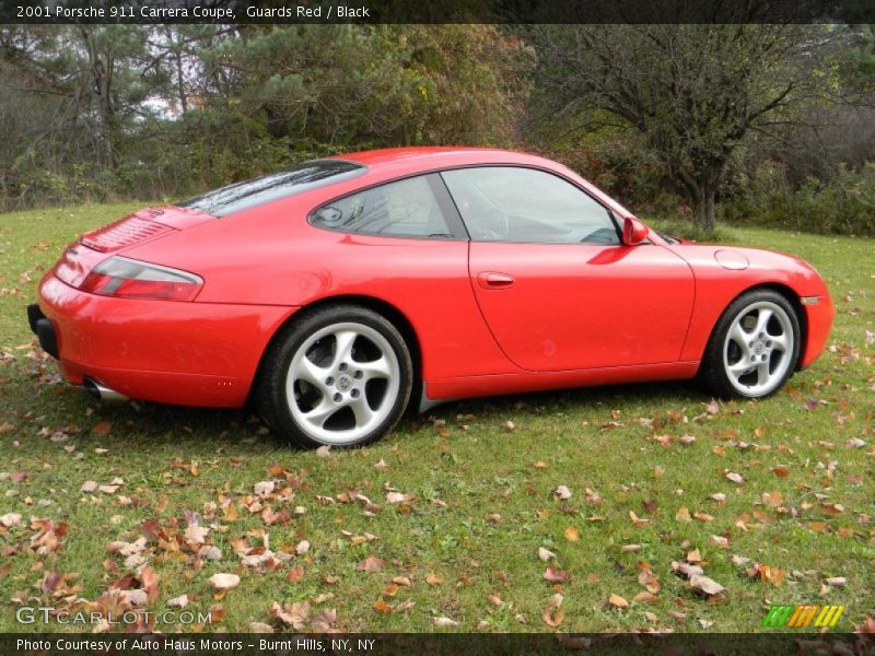 Guards Red / Black 2001 Porsche 911 Carrera Coupe