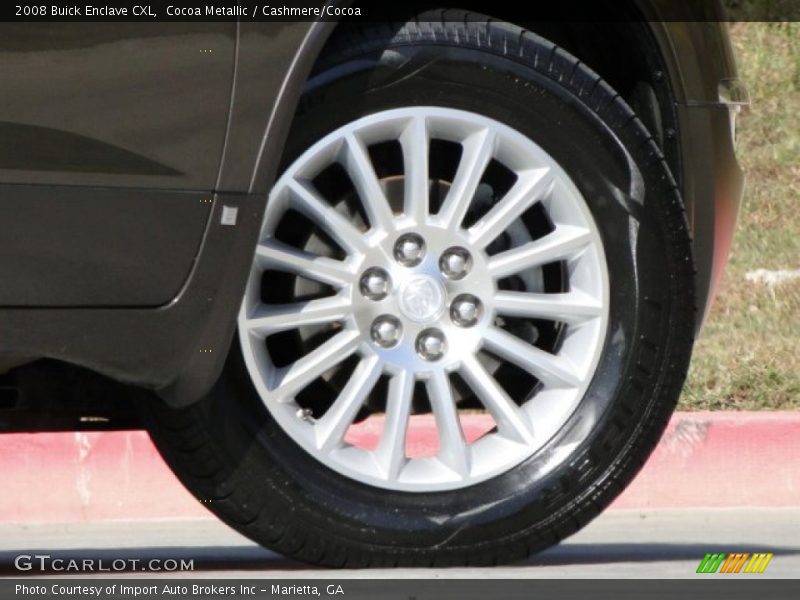 Cocoa Metallic / Cashmere/Cocoa 2008 Buick Enclave CXL