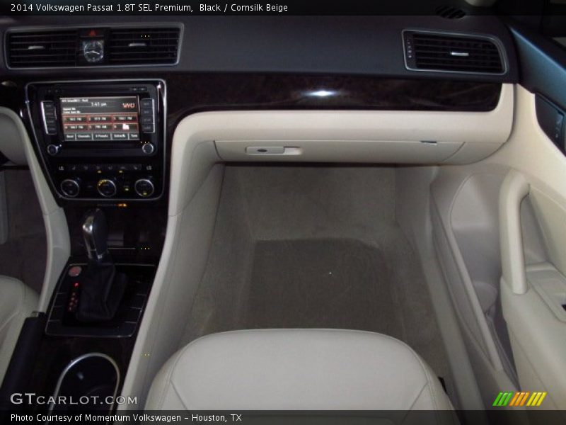 Black / Cornsilk Beige 2014 Volkswagen Passat 1.8T SEL Premium