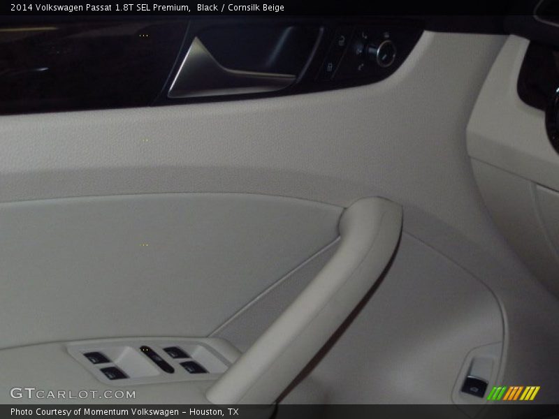 Black / Cornsilk Beige 2014 Volkswagen Passat 1.8T SEL Premium