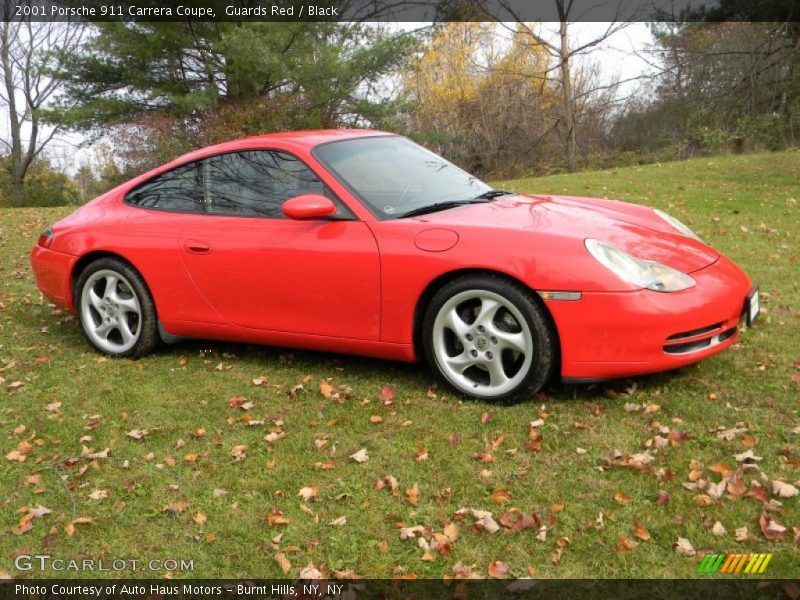 Front 3/4 View of 2001 911 Carrera Coupe