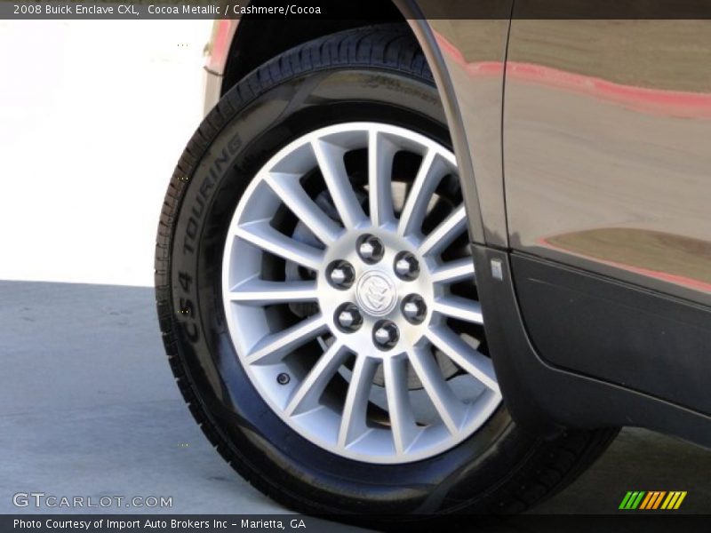 Cocoa Metallic / Cashmere/Cocoa 2008 Buick Enclave CXL