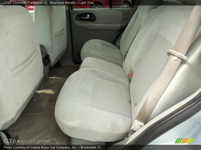 Moondust Metallic / Light Gray 2007 Chevrolet TrailBlazer LS