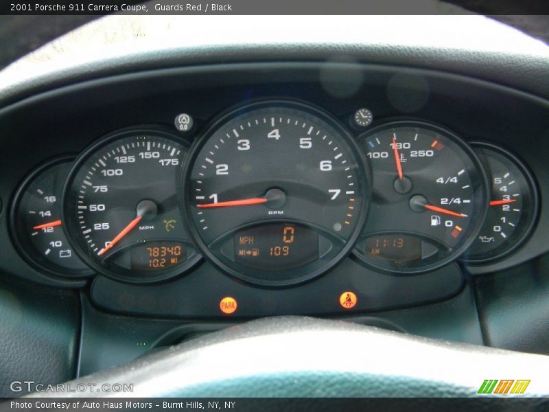  2001 911 Carrera Coupe Carrera Coupe Gauges