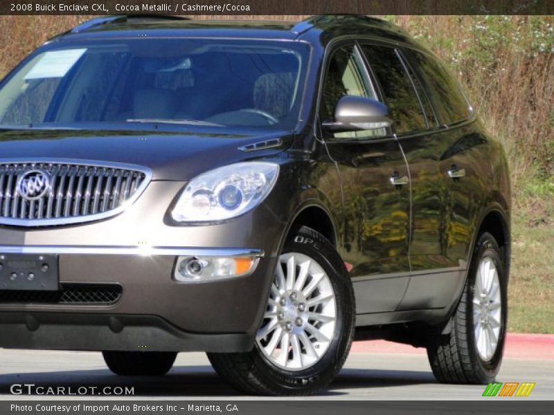 Cocoa Metallic / Cashmere/Cocoa 2008 Buick Enclave CXL