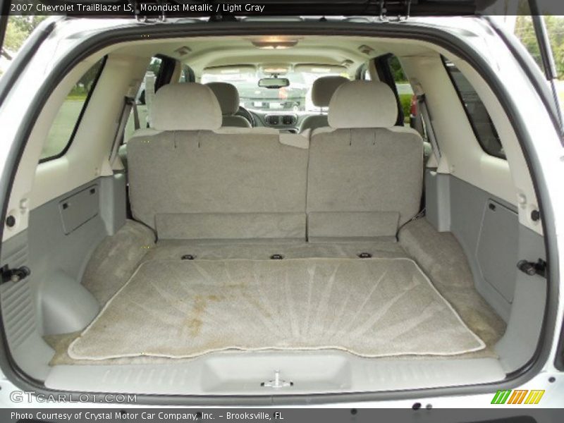 Moondust Metallic / Light Gray 2007 Chevrolet TrailBlazer LS