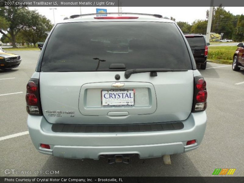 Moondust Metallic / Light Gray 2007 Chevrolet TrailBlazer LS