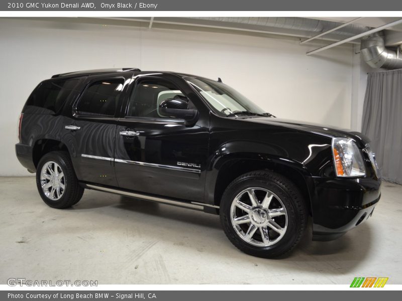 Onyx Black / Ebony 2010 GMC Yukon Denali AWD