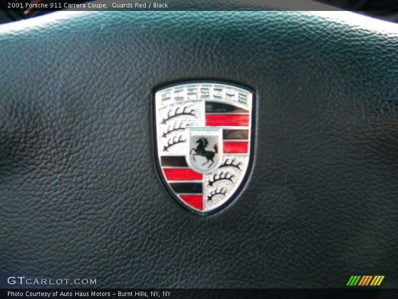 Guards Red / Black 2001 Porsche 911 Carrera Coupe