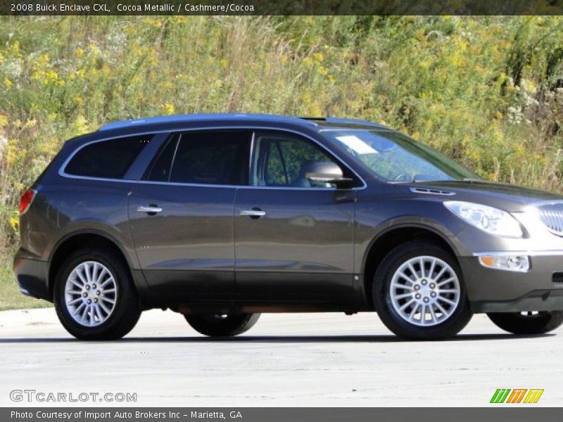 Cocoa Metallic / Cashmere/Cocoa 2008 Buick Enclave CXL