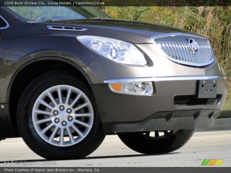 Cocoa Metallic / Cashmere/Cocoa 2008 Buick Enclave CXL