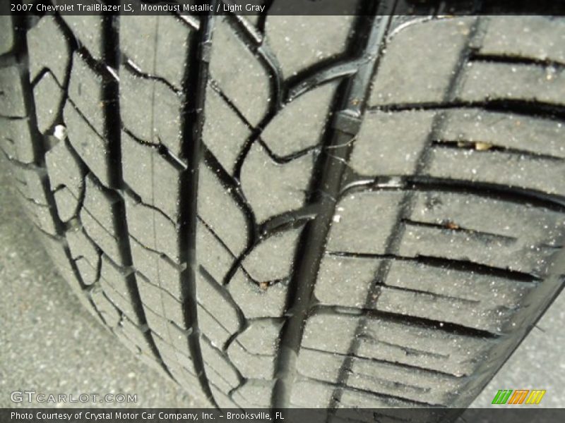 Moondust Metallic / Light Gray 2007 Chevrolet TrailBlazer LS