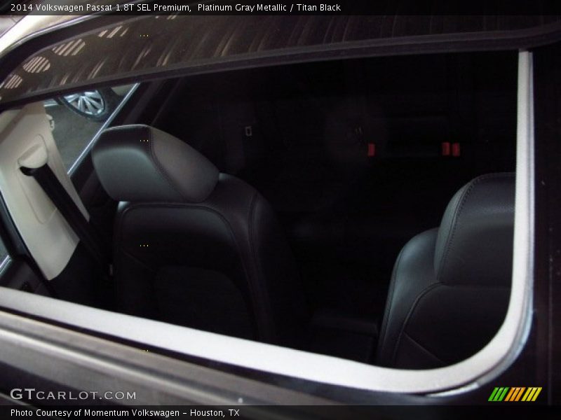 Platinum Gray Metallic / Titan Black 2014 Volkswagen Passat 1.8T SEL Premium