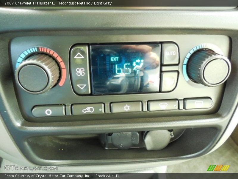 Moondust Metallic / Light Gray 2007 Chevrolet TrailBlazer LS