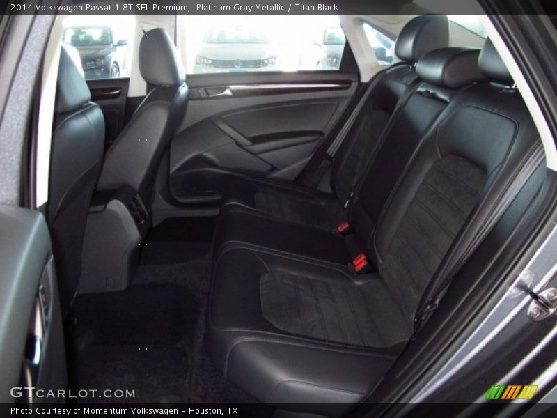 Platinum Gray Metallic / Titan Black 2014 Volkswagen Passat 1.8T SEL Premium
