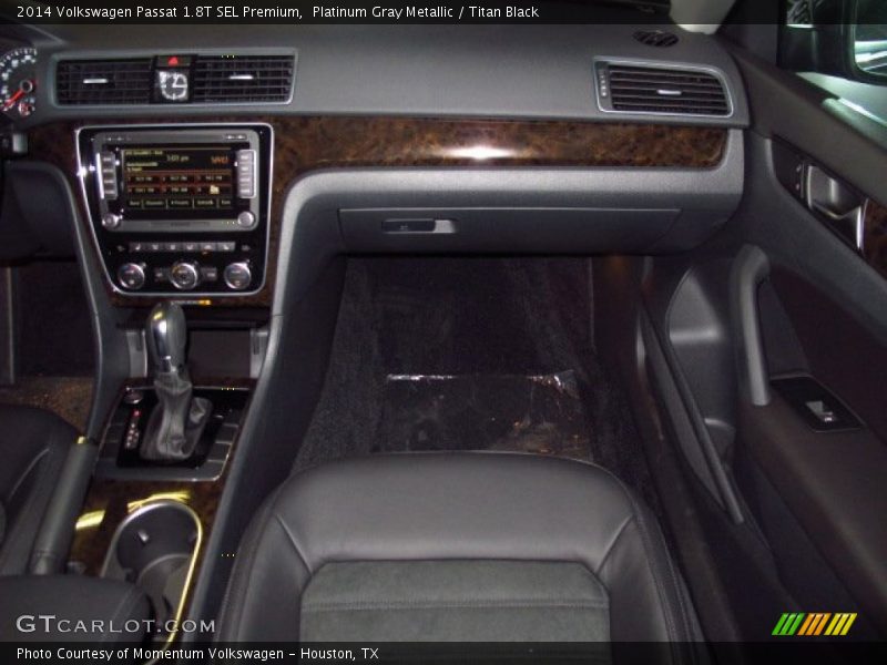Platinum Gray Metallic / Titan Black 2014 Volkswagen Passat 1.8T SEL Premium