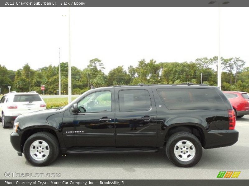 Black / Ebony 2012 Chevrolet Suburban LT