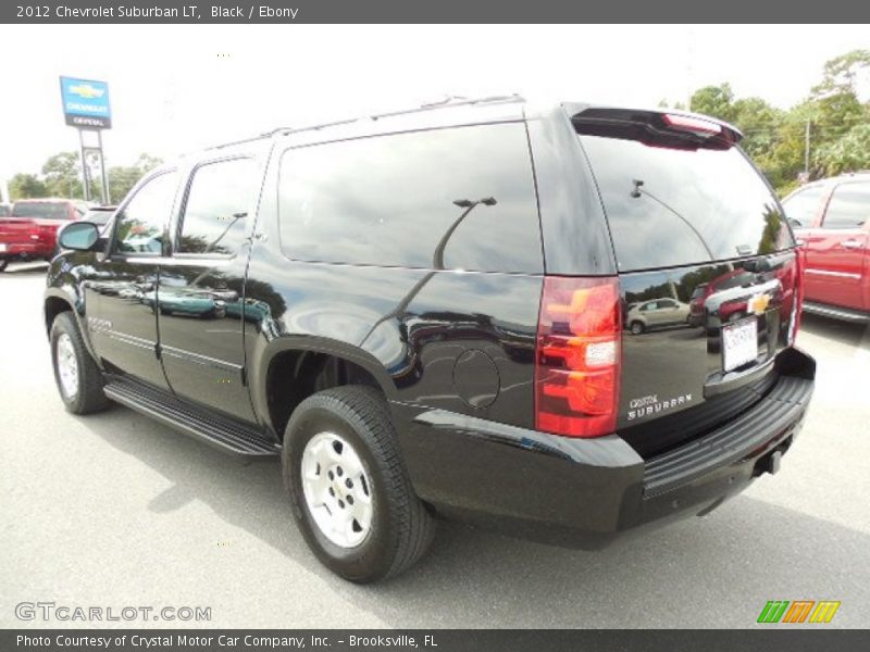Black / Ebony 2012 Chevrolet Suburban LT