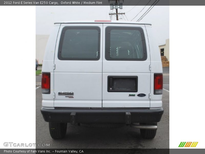 Oxford White / Medium Flint 2012 Ford E Series Van E250 Cargo
