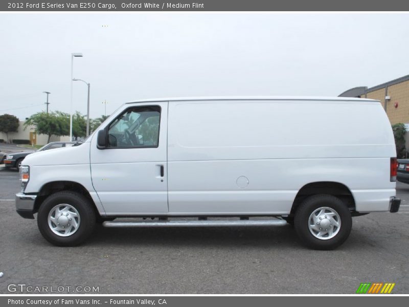 Oxford White / Medium Flint 2012 Ford E Series Van E250 Cargo