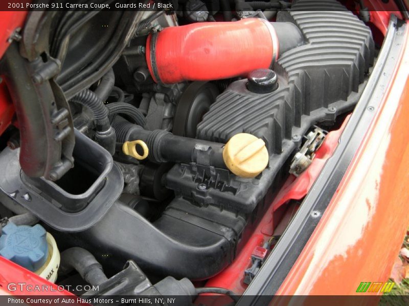 Guards Red / Black 2001 Porsche 911 Carrera Coupe