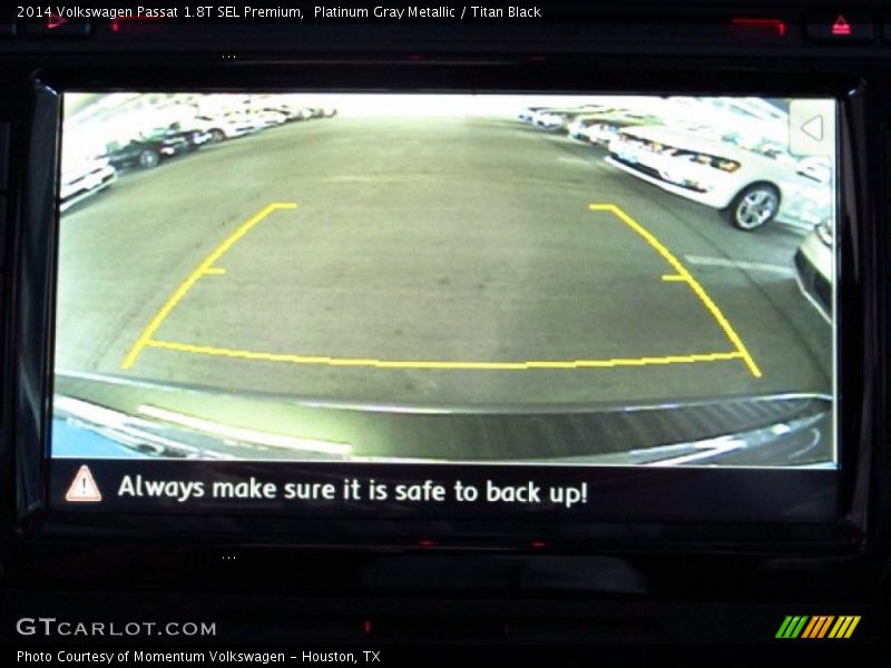 Platinum Gray Metallic / Titan Black 2014 Volkswagen Passat 1.8T SEL Premium