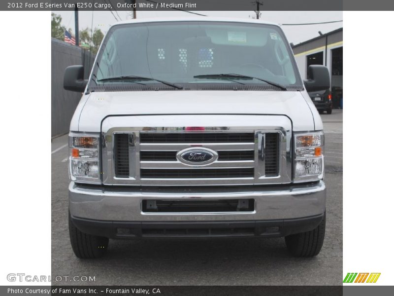 Oxford White / Medium Flint 2012 Ford E Series Van E250 Cargo