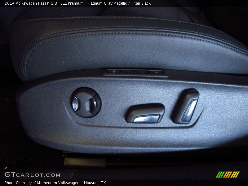 Platinum Gray Metallic / Titan Black 2014 Volkswagen Passat 1.8T SEL Premium