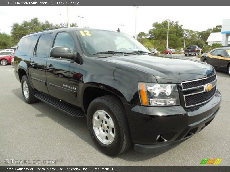Black / Ebony 2012 Chevrolet Suburban LT