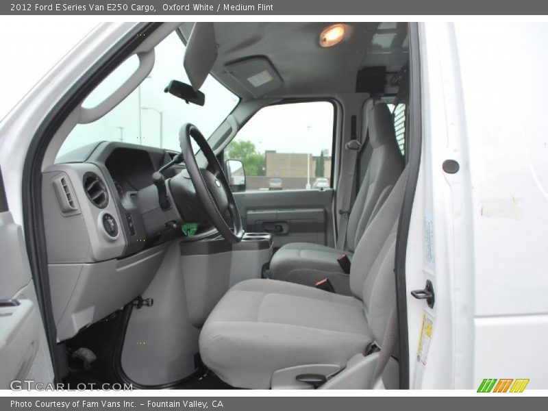 Oxford White / Medium Flint 2012 Ford E Series Van E250 Cargo