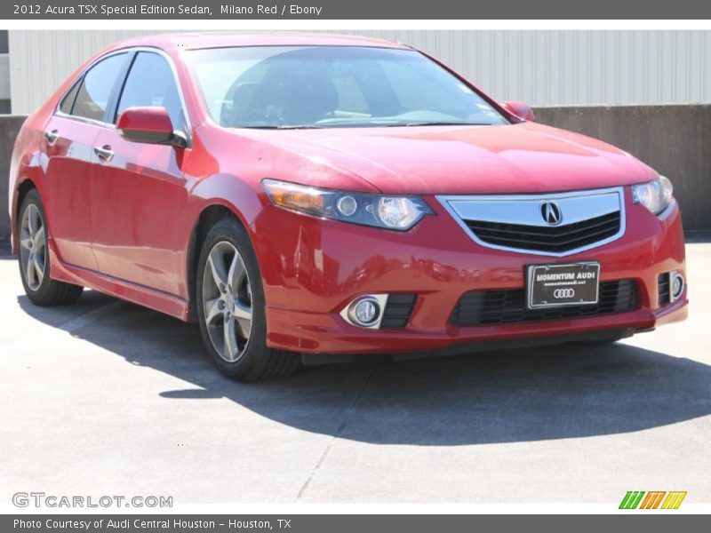 Milano Red / Ebony 2012 Acura TSX Special Edition Sedan