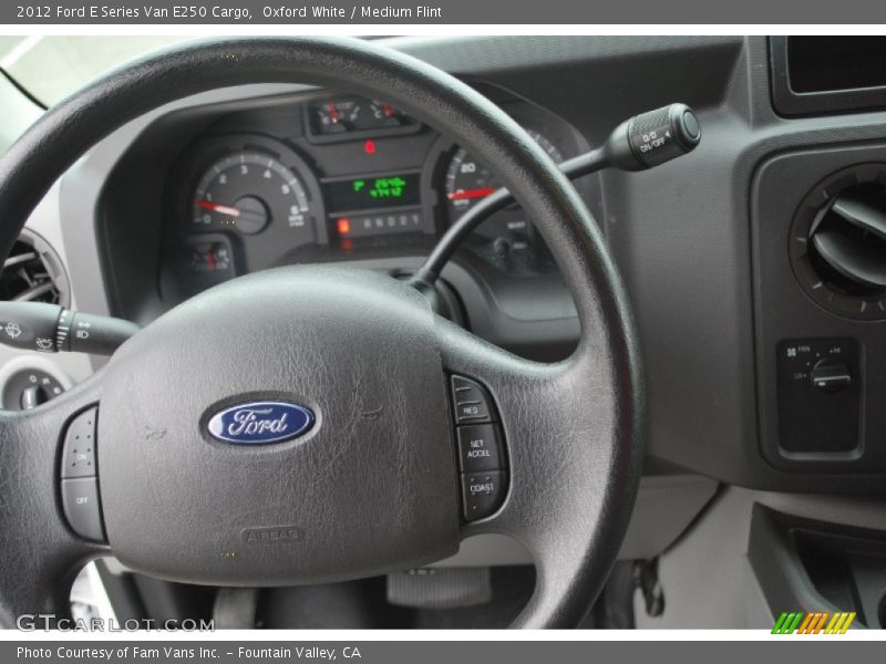 Oxford White / Medium Flint 2012 Ford E Series Van E250 Cargo