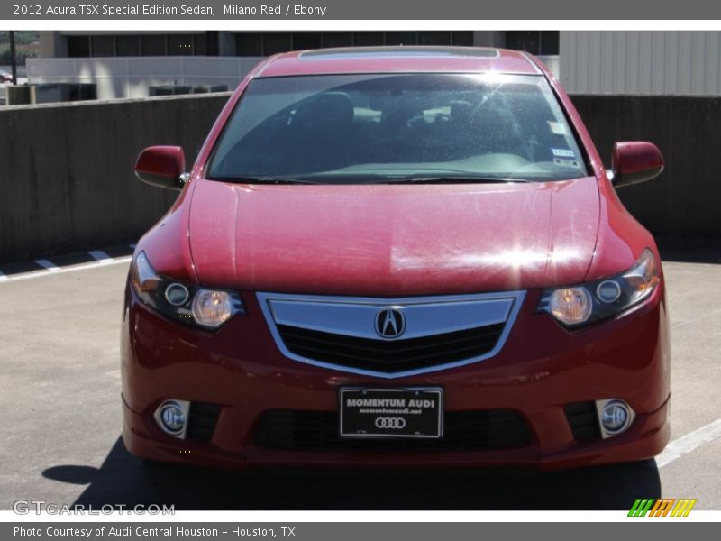 Milano Red / Ebony 2012 Acura TSX Special Edition Sedan