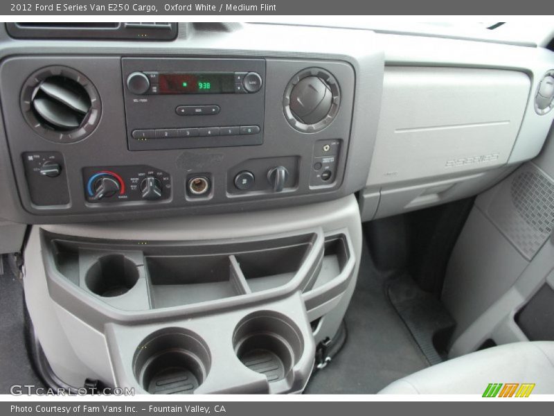 Oxford White / Medium Flint 2012 Ford E Series Van E250 Cargo
