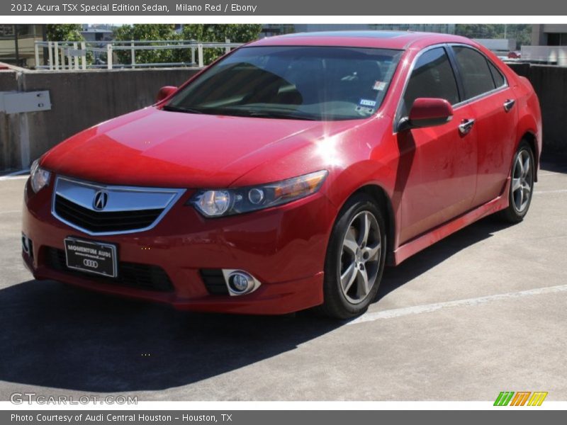 Milano Red / Ebony 2012 Acura TSX Special Edition Sedan