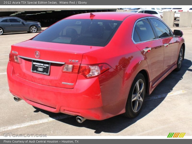 Milano Red / Ebony 2012 Acura TSX Special Edition Sedan