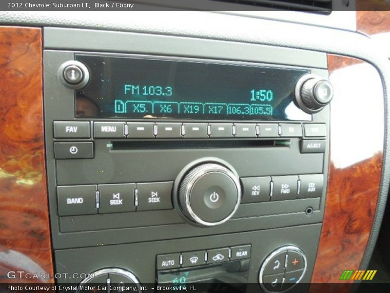 Black / Ebony 2012 Chevrolet Suburban LT