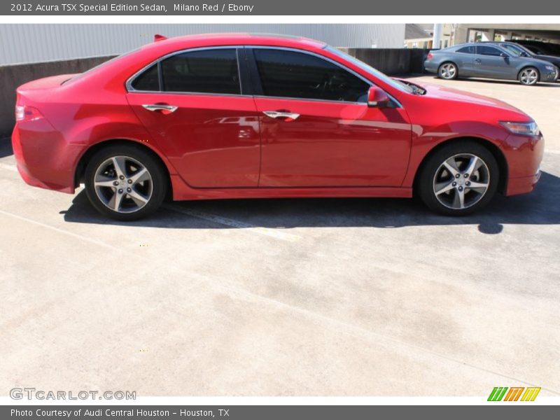 Milano Red / Ebony 2012 Acura TSX Special Edition Sedan