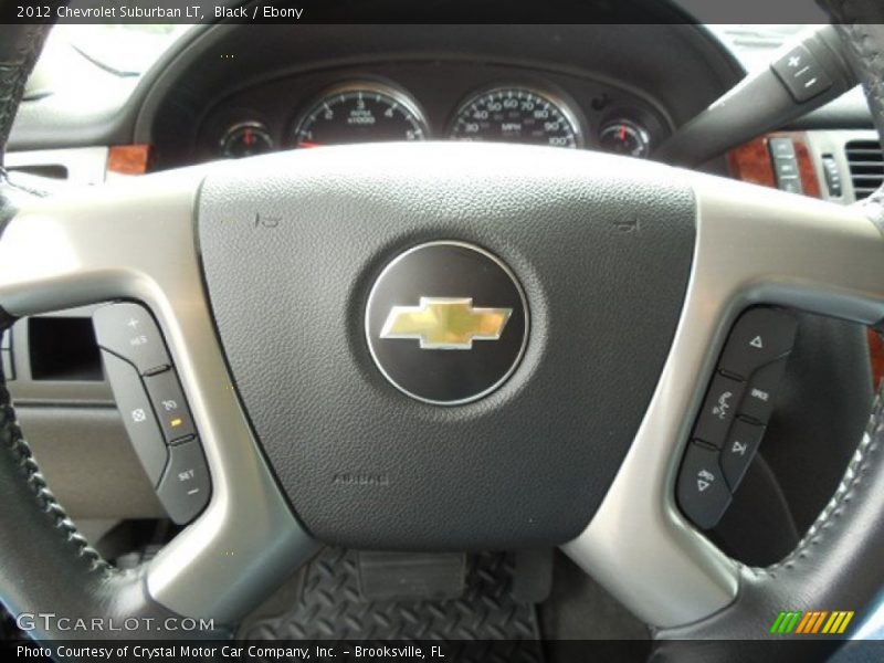 Black / Ebony 2012 Chevrolet Suburban LT
