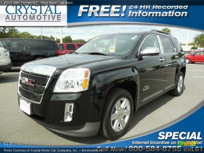 Onyx Black / Jet Black 2013 GMC Terrain SLT